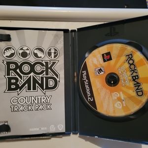 Rock band County music pack ps2